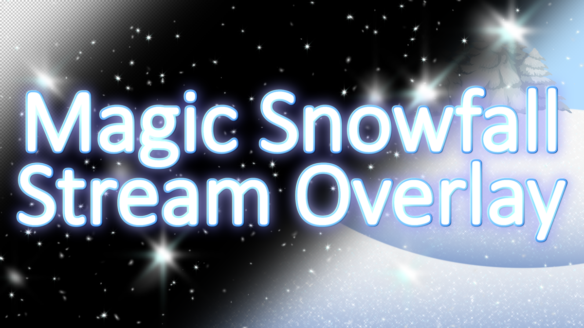 Snowflakes Overlay - Snowfall Effect for OBS – StreamerKit